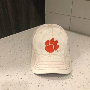Ping Clemson Logo Golf Hat white orange
